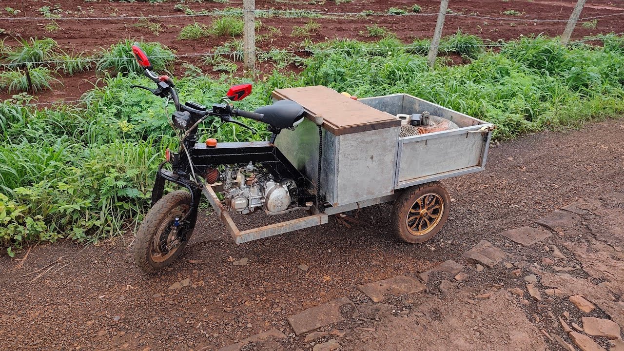 Tự chế xe ba bánh mini