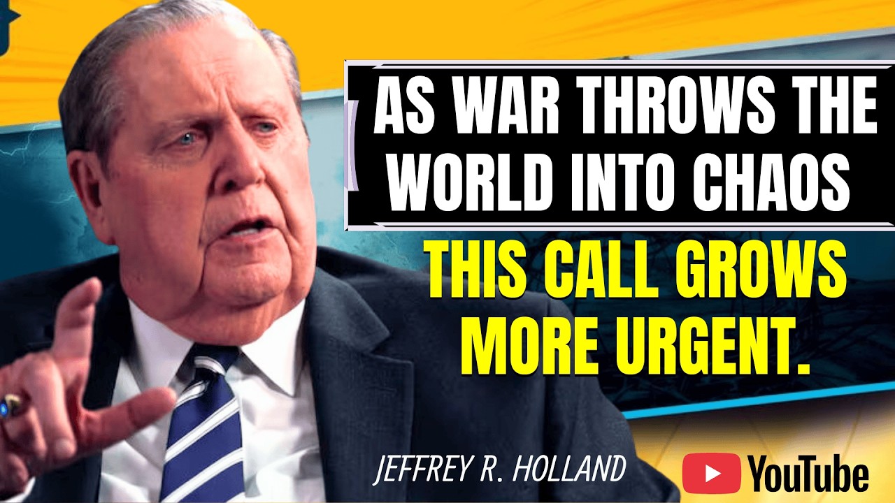 Jeffrey R. Holland | As war throws the world into chaos, this call grows more urgent.