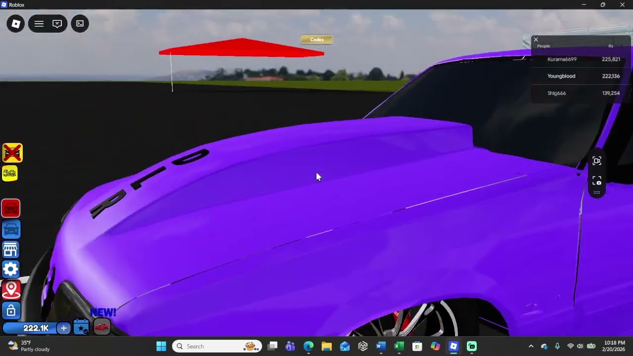 Few passes in the fox body mustang