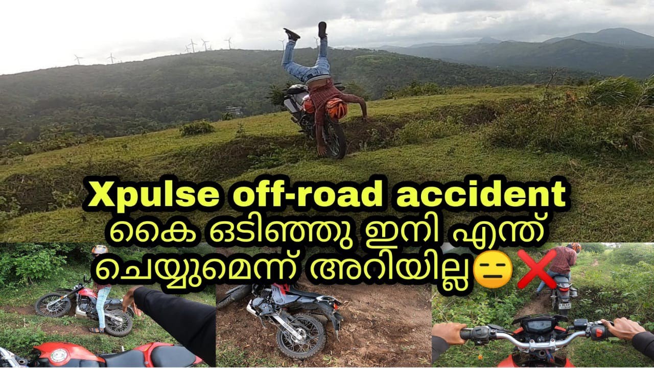 Xpulse total lose||dangerous stunt gone wrong||xpulse off-roading kerala