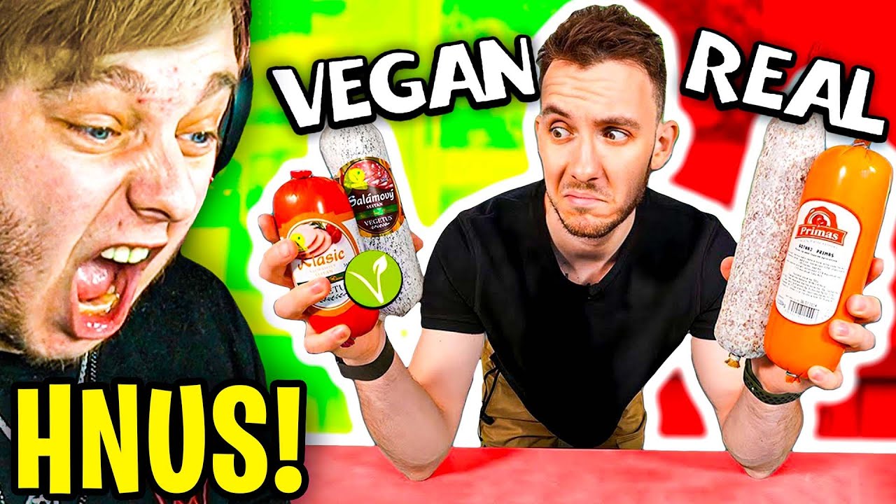 VEGAN PRODUKTY VS ORIGIN&Aacute;L😱 | Morry REAGUJE na @HouseBoxCZ