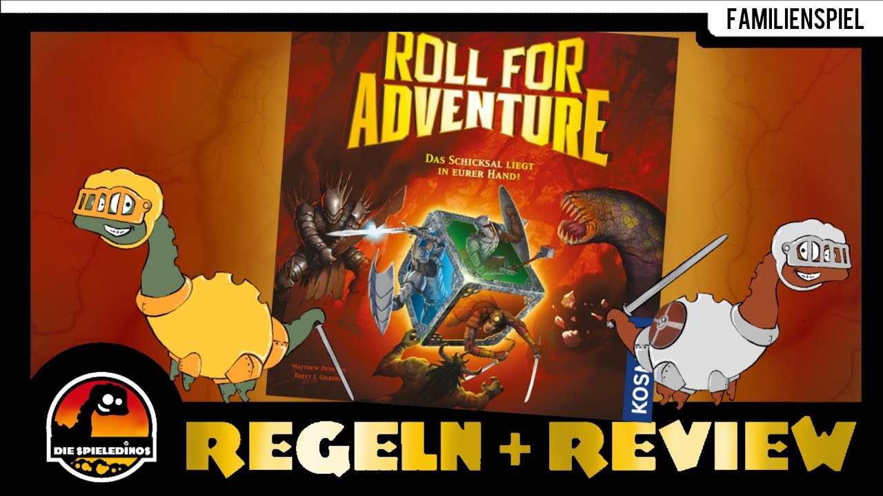 Roll for Adventure - Brettspiel Regeln und Rezension