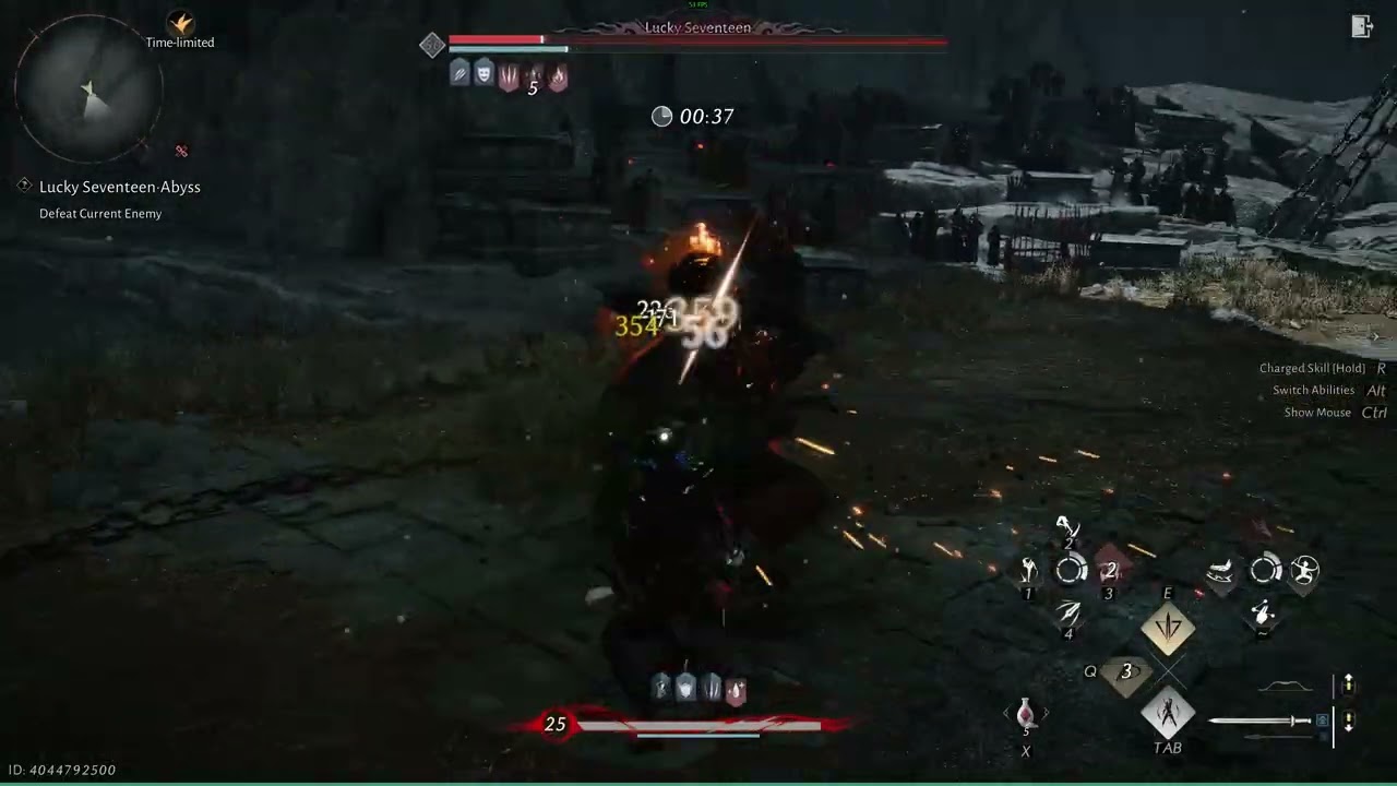 Where Winds Meet - Lucky Seventeen Abyss  no damage