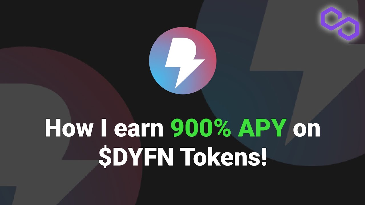How to earn over 900% APY on $DFYN Crypto Token