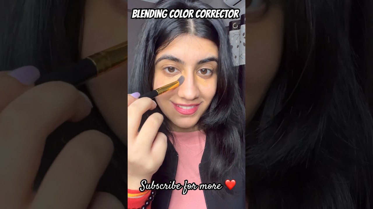 Color corrector blending technique #concealer #colorcorrecting #colorcorrection #colorcorrector