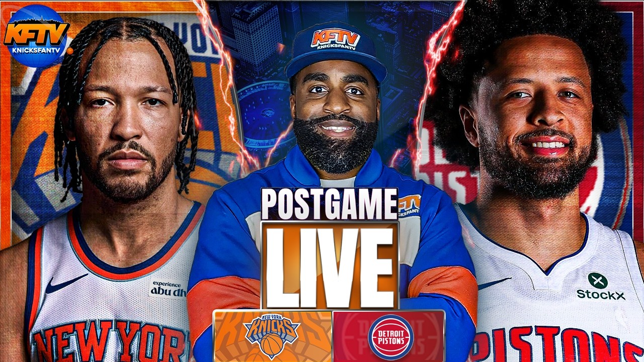 Pistons SMOKE The Knicks In MSG Beatdown! | Live Call-Ins & Reactions | Post Game Show | EP 696