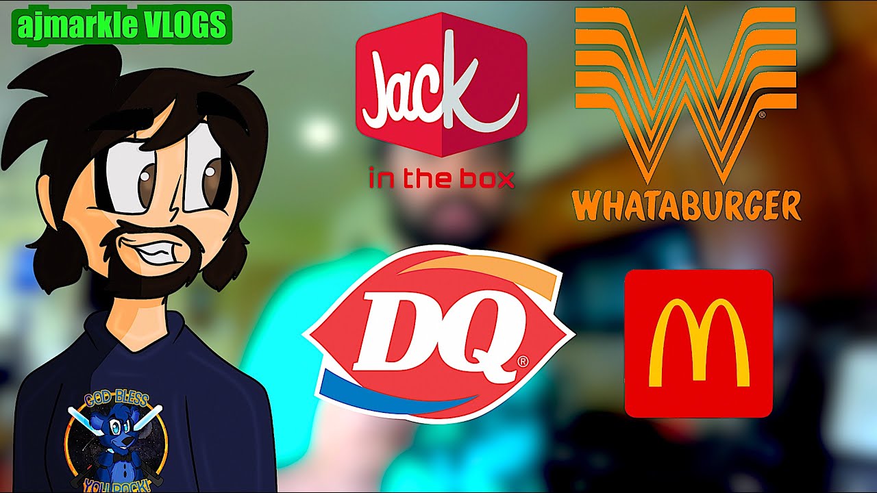TRYING OUT FRIES FROM DIFFERENT RESTAURANTS PART 1 | ajmarkle Vlogs