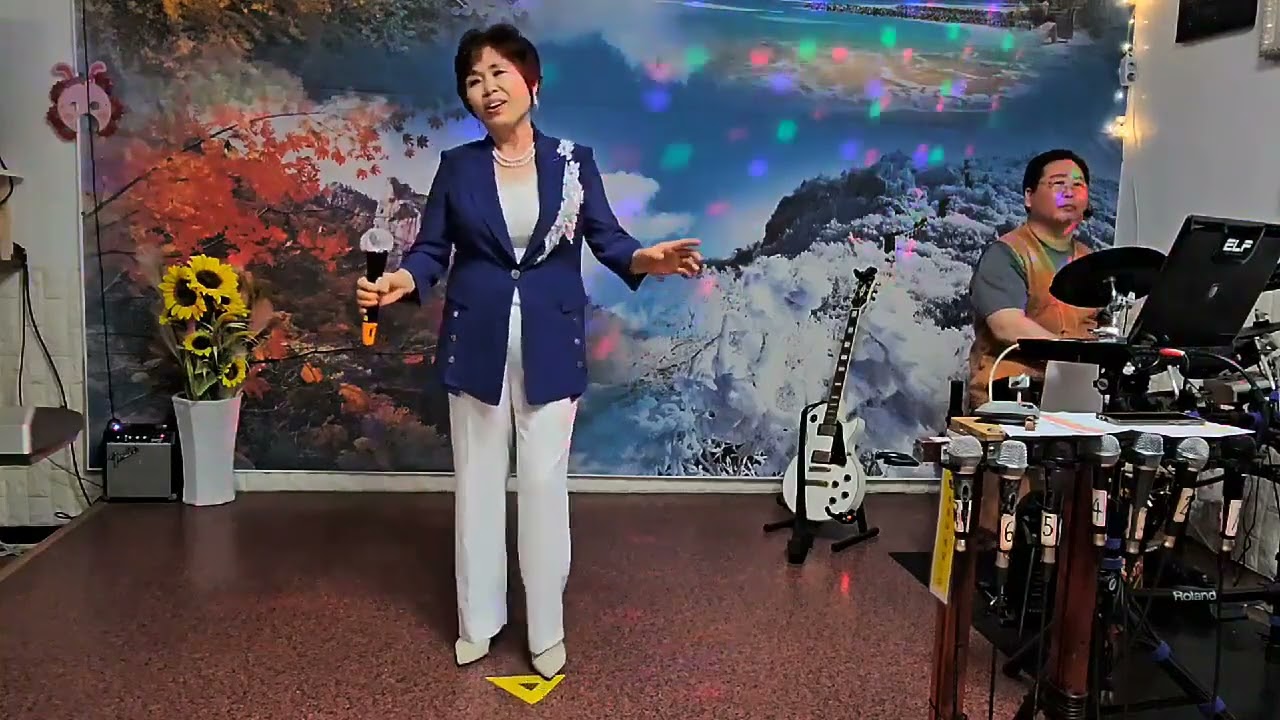 사랑이비를맞아요♡원곡♡배금성♡전순희♡작은음악회♡