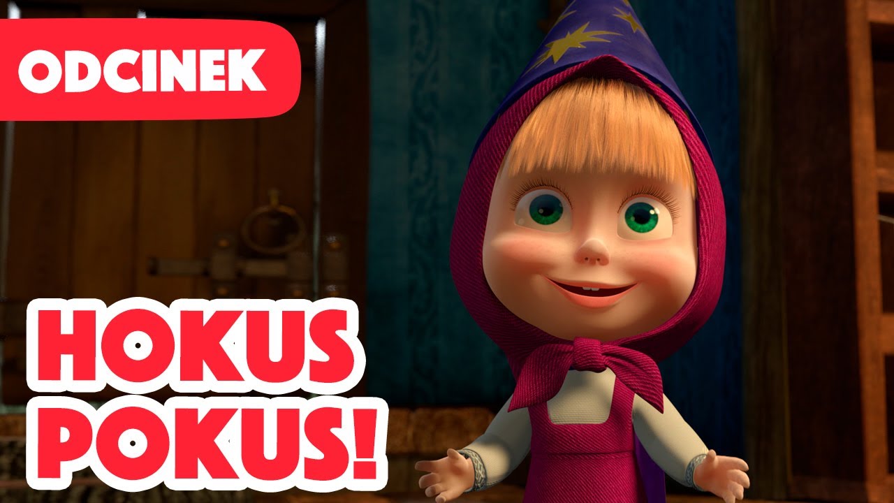 💥 Nowy odcinek 2023 💥 Masza i Niedźwiedź 🐻👱‍♀️ Hocus-pocus 🎩✨ Odcinek 25