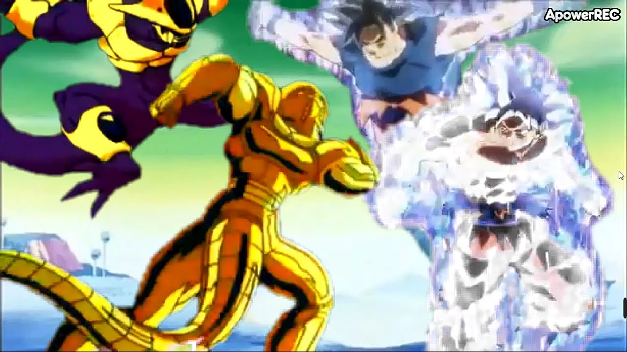 Ultra Instint Goku vs Golden Metal Cooler