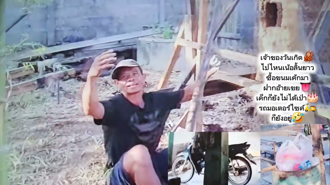 ประกาศ🚨🦧เจ้าของงานวันเกิดกลับมาด่วนลิ้น👅ซื้อเค็ก🎂มาให้เป่ารถมอเตอร์ไซค์🛵ก็อยู่🐒ไปต่อแสงที่ไหนเน้อ🐒🤣