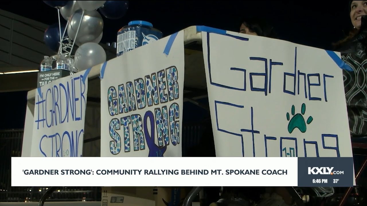'Gardner Strong': Community rallying behind Mt. Spokane coach