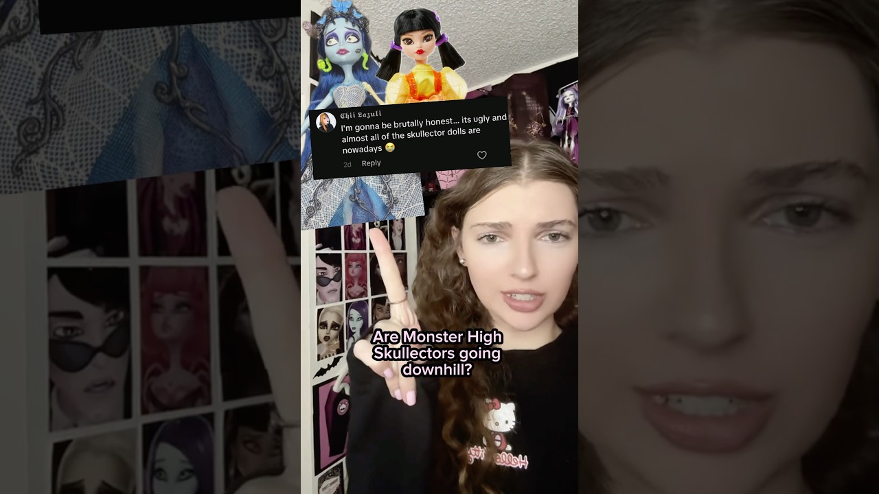 У MH Skullectors дела идут на спад? Посмотрим 👀 #MonsterHigh #skullector