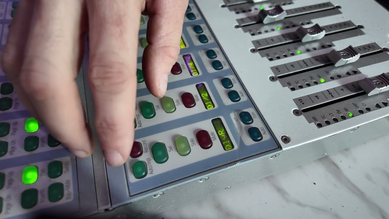 Настройка V-CONTROL PRO для Protools (D-COMMAND, C24 и другие)