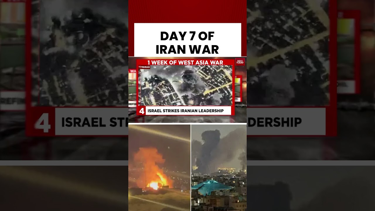 War Enters Day 7 | Israel-Iran Conflict Intensifies Across Gulf Region #israeliranwar #usiranwar
