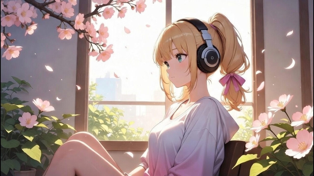 Spring Lofi Chill 🌸 1 Hour Cozy Beats for Study & Relax