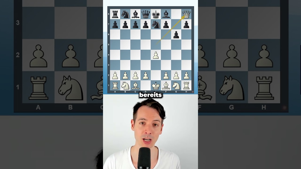 So gewinnst du in nur 4 Z&uuml;gen! #schach