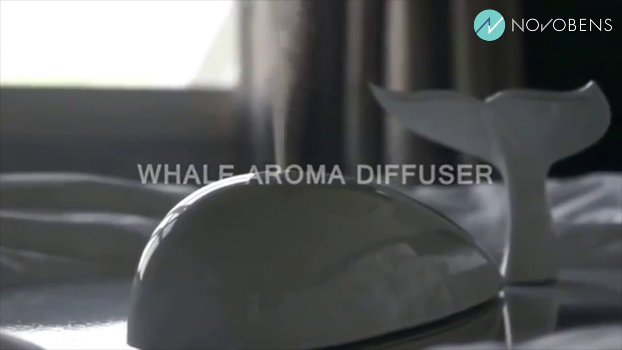 Mark & Draw 鯨魚香薰加濕機 | Whale aroma diffuser | NOVOBENS