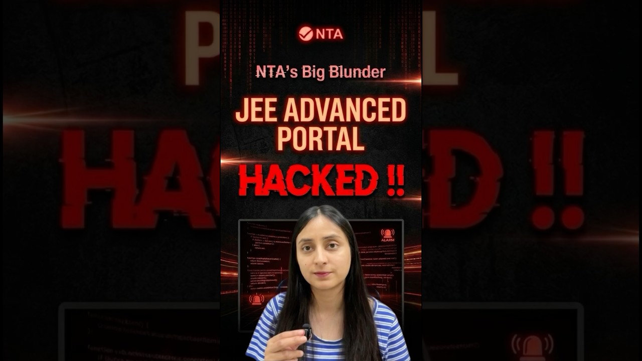 NTA's Big Blunder | RE-NEET/JEE Biggest Warning⚠️ #jeeadvanced #reneet #nta #news #trending #hack