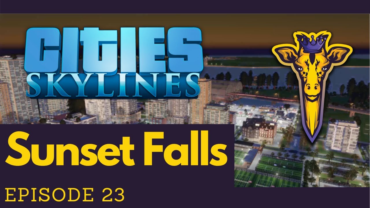 Expanding our Railyard Development! | Sunset Falls Ep. 23 | Cities: Skylines [MODDED]