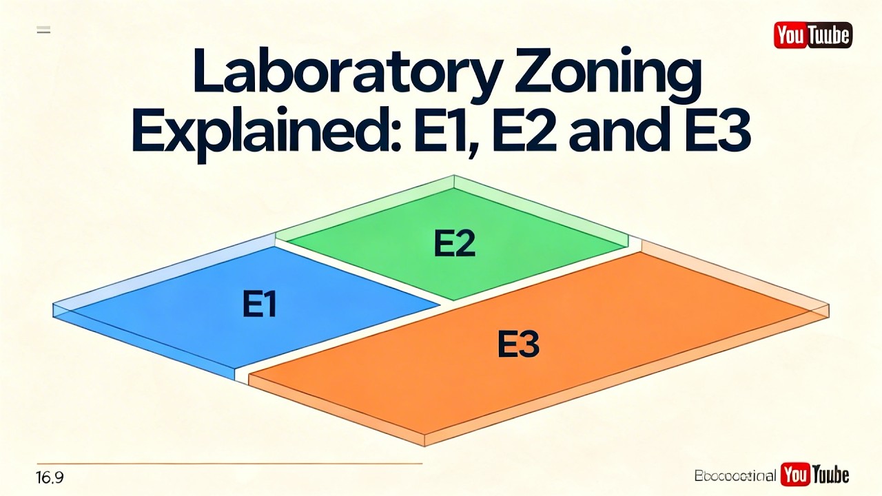 Laboratory Zoning Explained E1, E2 and E3