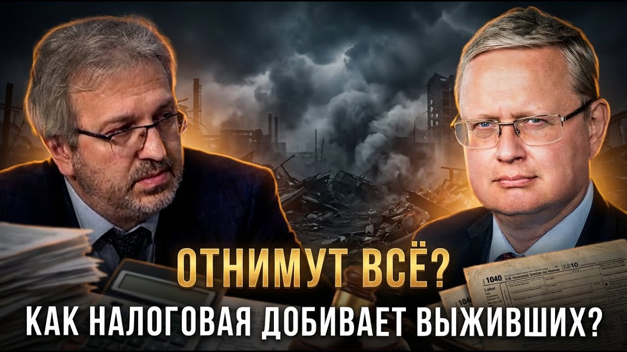 ОТНИМУТ ВСЁ? Как налоговая добивает выживших | Михаил Делягин | П...п... с Делягиным
