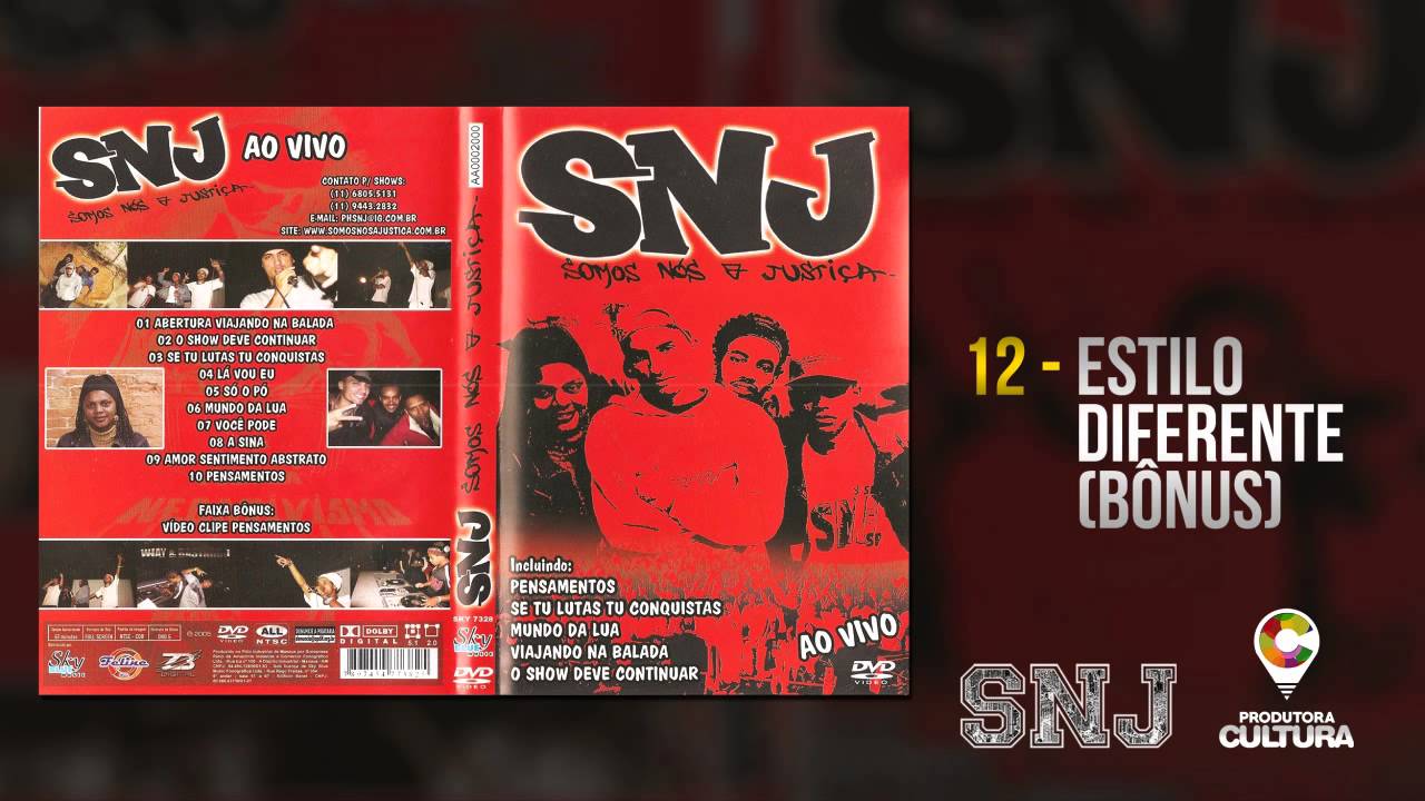 SNJ - Estilo Diferente (B&ocirc;nus)