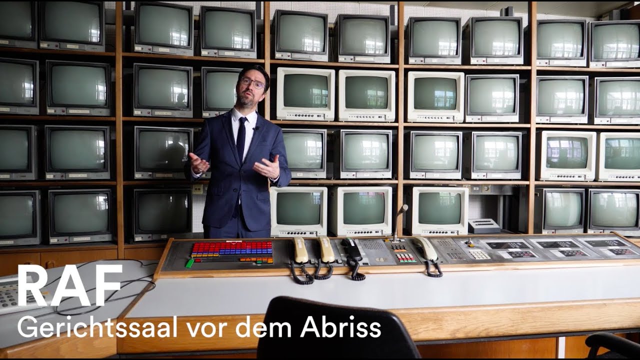 Das RAF-Prozessgebäude Stammheim. Das StadtPalais macht einen letzten Rundgang vor dem Abriss.