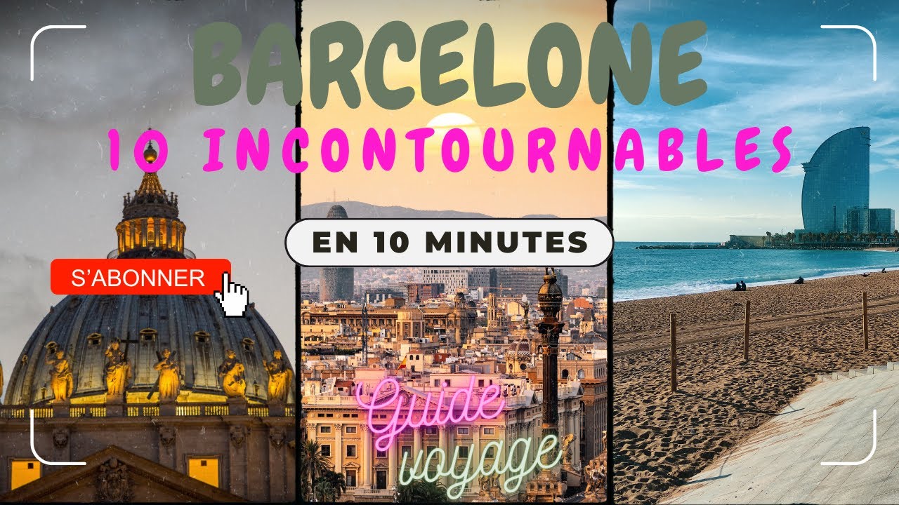 🇪🇸 Que faire &agrave; BARCELONE | GUIDE COMPLET des 10 Meilleures Activit&eacute;s &agrave; BARCELONE