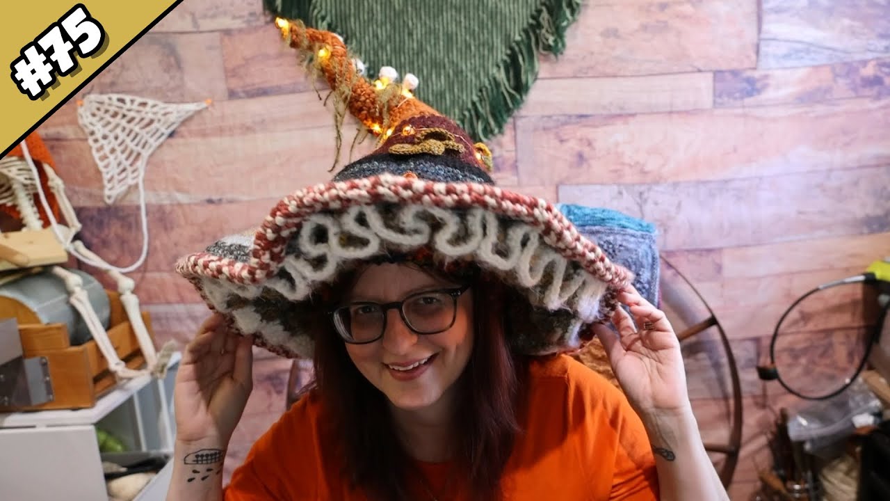 Episode 75  Halloween, Lots of Frogging and a Spinning Tutorial
