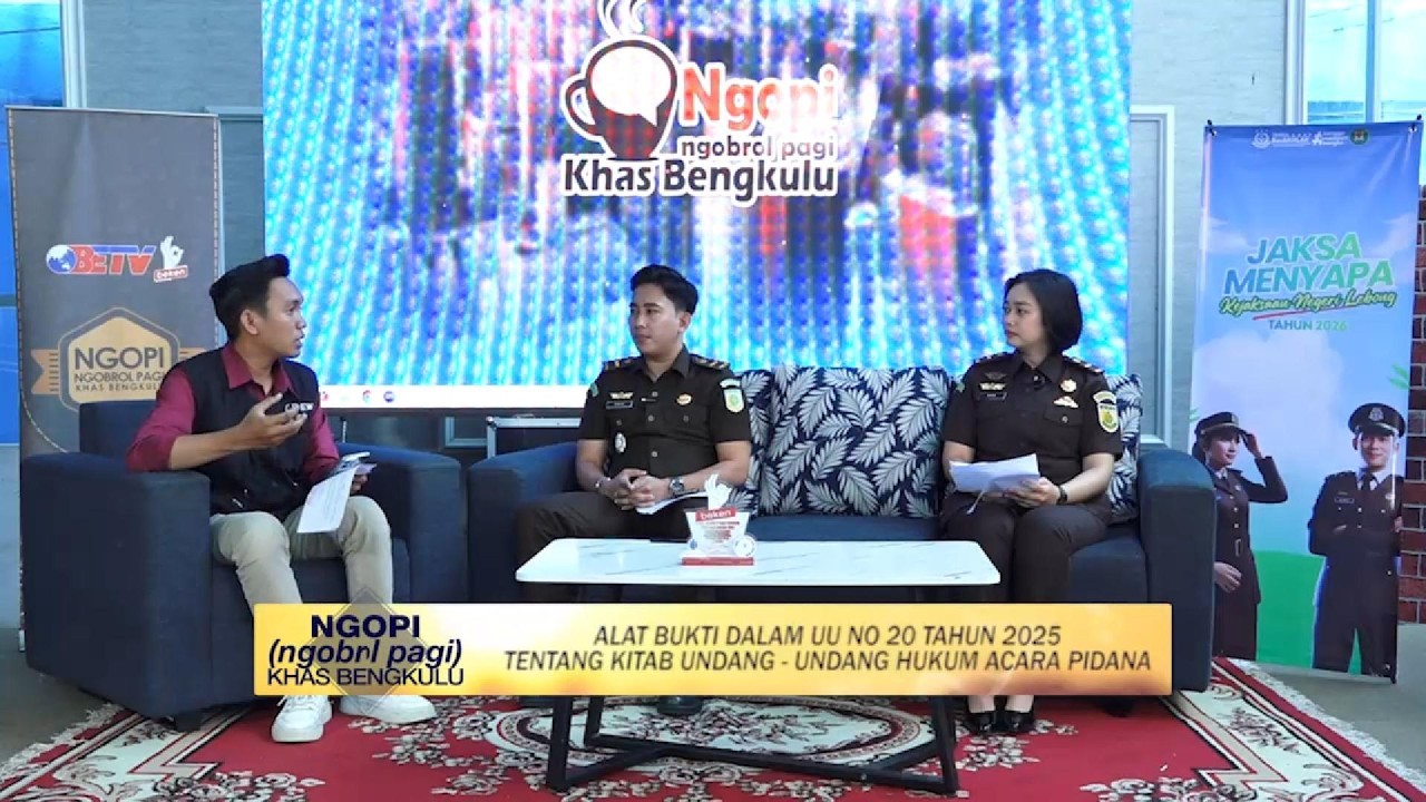 ALAT BUKTI DALAM UU NO 20 TAHUN 2025 TENTANG KITAB UNDANG - UNDANG HUKUM ACARA PIDANA -JAKSA MENYAPA