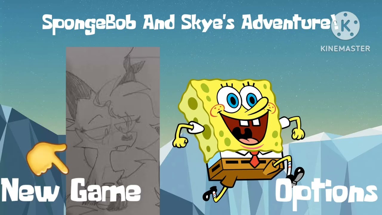 SpongeBob & Skye's Adventure! (BMB Bootleg) Continue & Game Over & Title Screen
