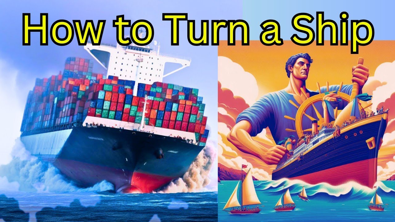 How to Turn a Ship -The Rudder #marine #engineering #navalarchitecture #maritime #archi #animation