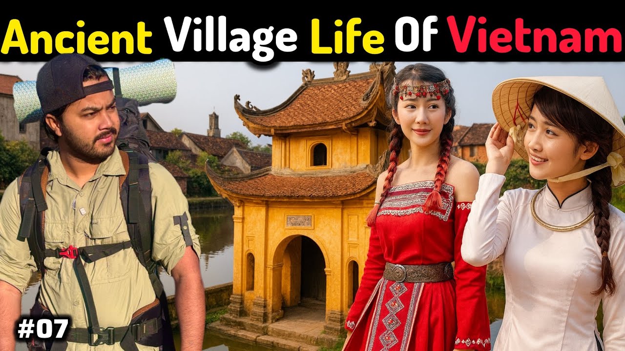 🇻🇳1200 Years Old Village | How Vietnam Treats Indian 🇮🇳 