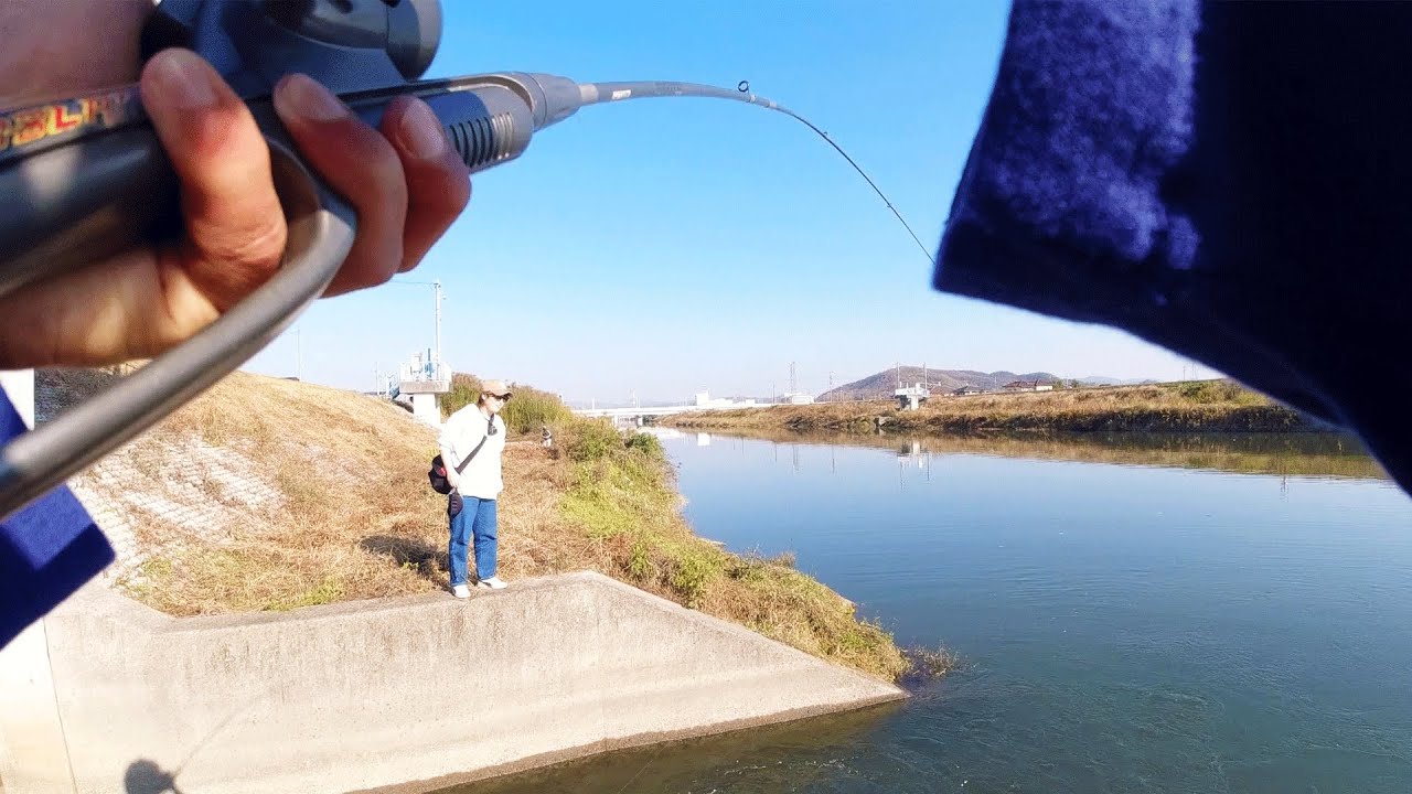 某釣りガールオーディションに出てた子が来たけど、それどころじゃない！【笹ヶ瀬川】