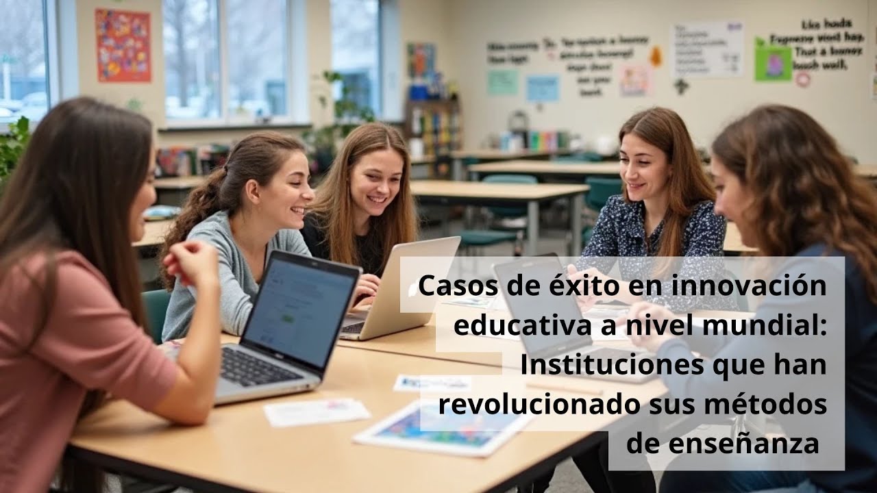Casos de éxito en innovación educativa a nivel mundial