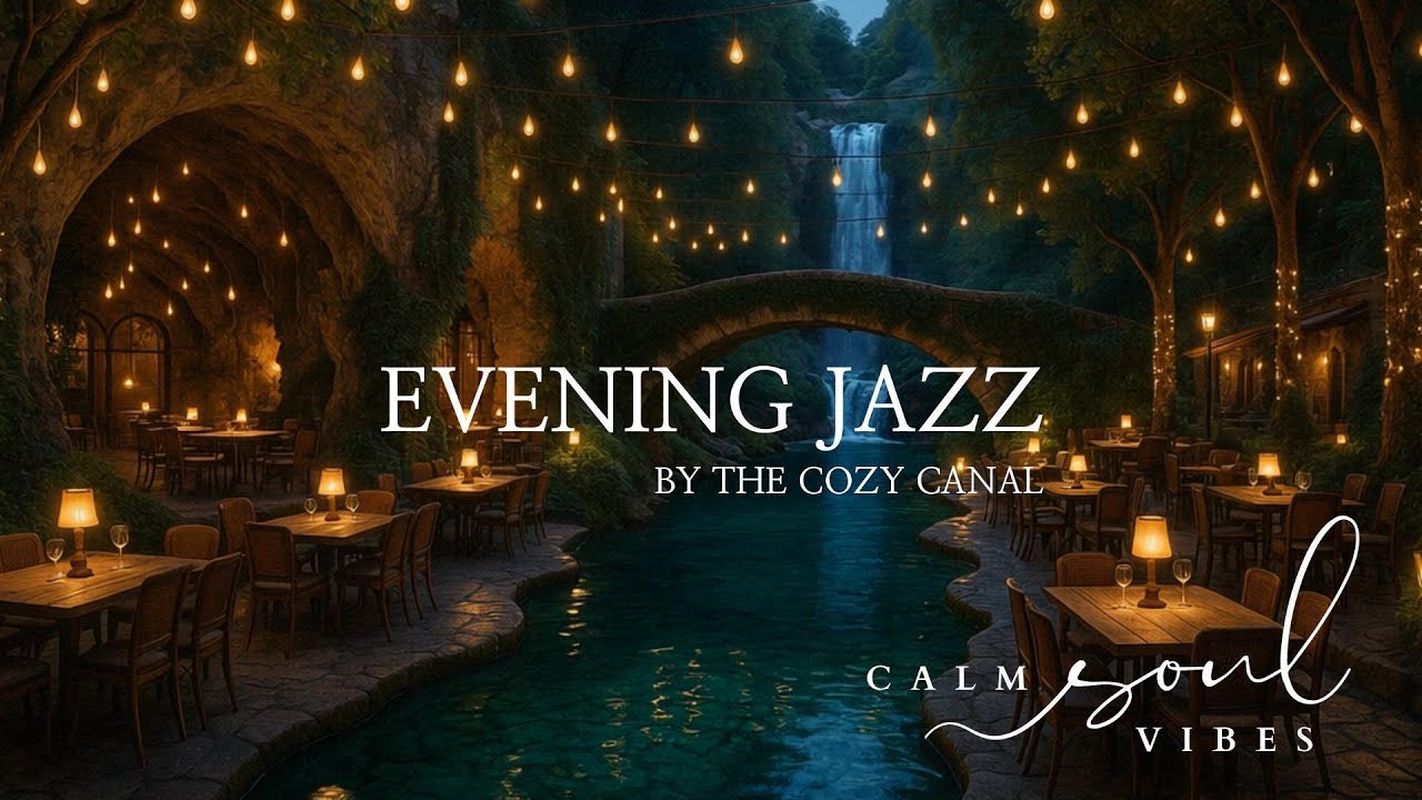 ☕ Jazz for Study, Work, Deep Focus & Sleep | Relaxing Water & Nature Sounds