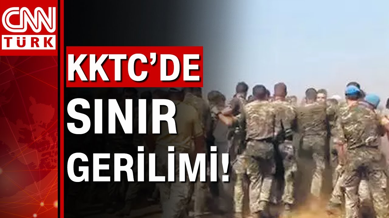 KKTC'de sınır gerilimi! Türk askerinden dozerli yanıt... BM ve Türk askerleri karşı karşıya geldi