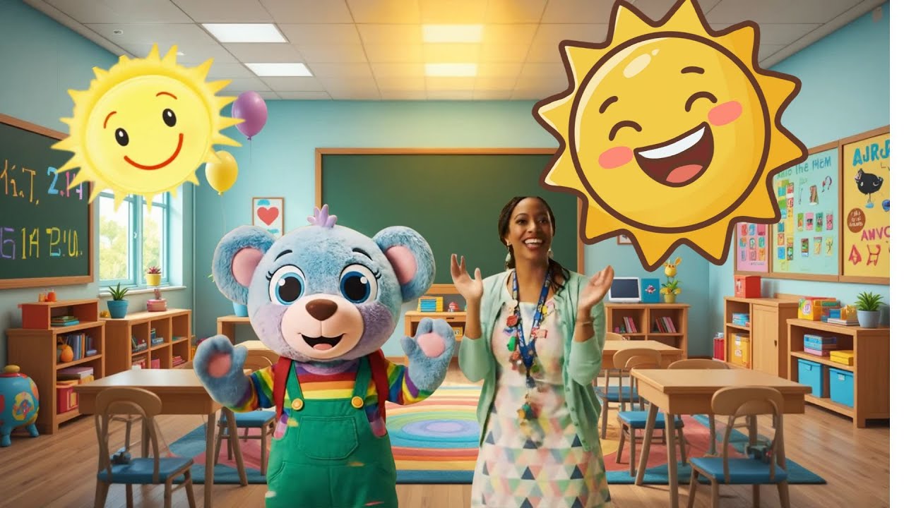Good Morning Song with Ms. Naya and Sprinkles |@Moonbeam Media TV Kids Songs & Nursery Rhymes