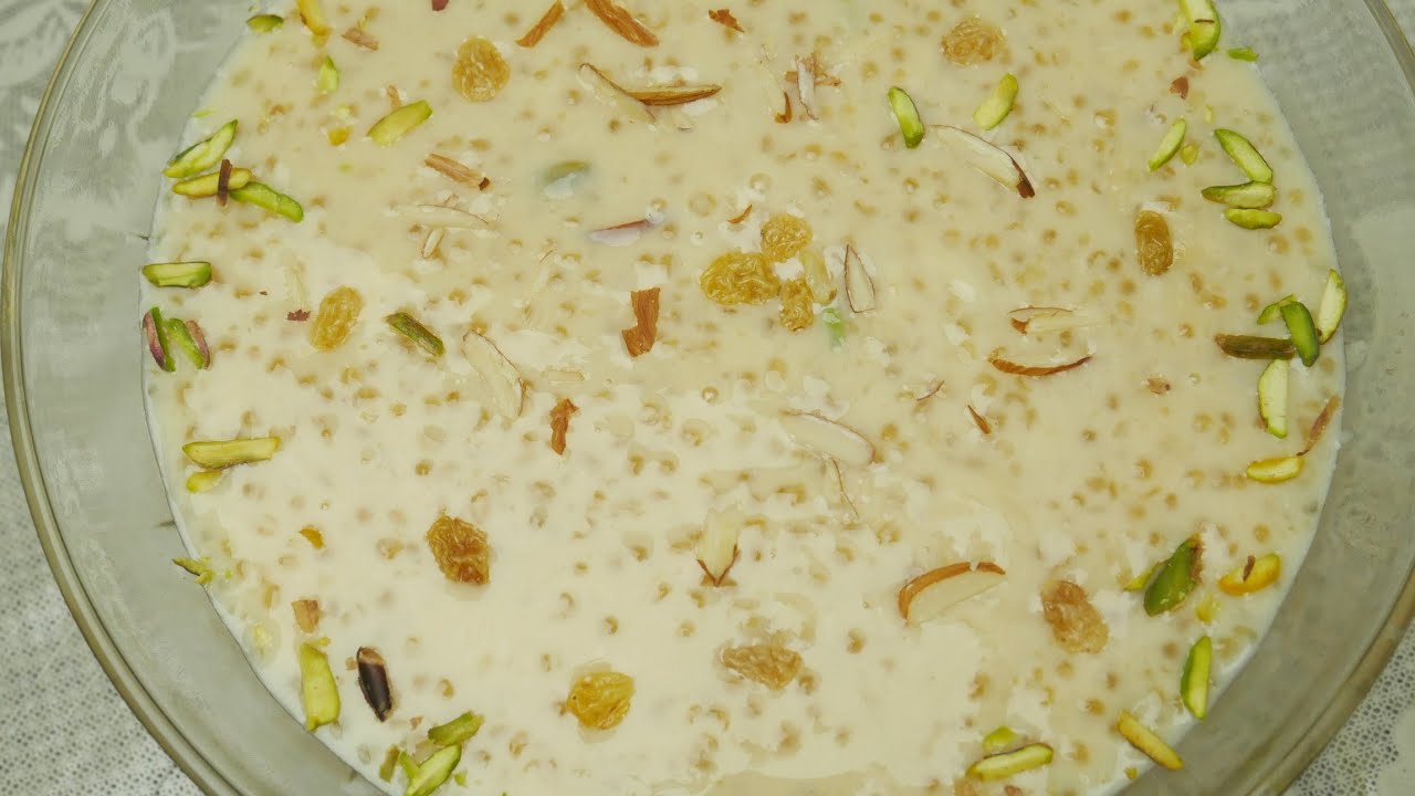 রাজকীয় স্বাদের সাগুর পায়েস । সাগুদানা ক্ষীর | Sabudana Kheer Recipe | Shagur Payesh