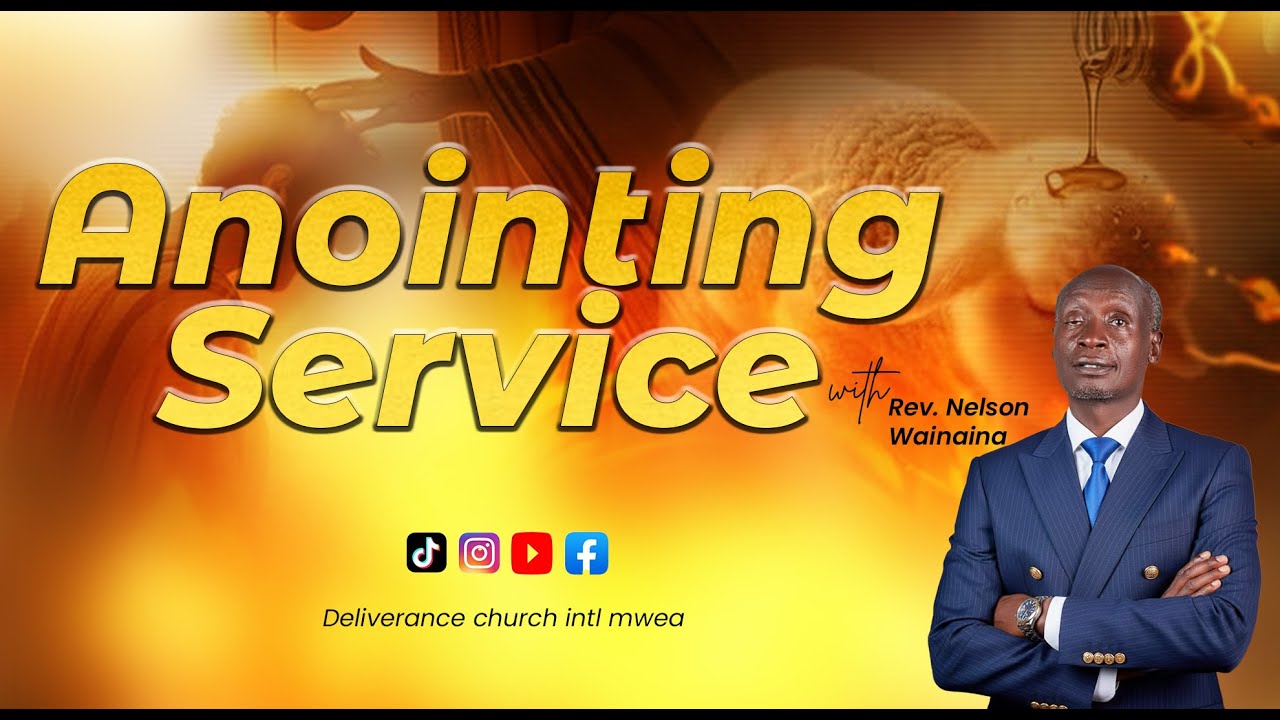 SUNDAY BIBLE STUDY || 25TH JAN 2026 || TOPIC: ANOINTING || MIN. REV. NELSON WAINAINA
