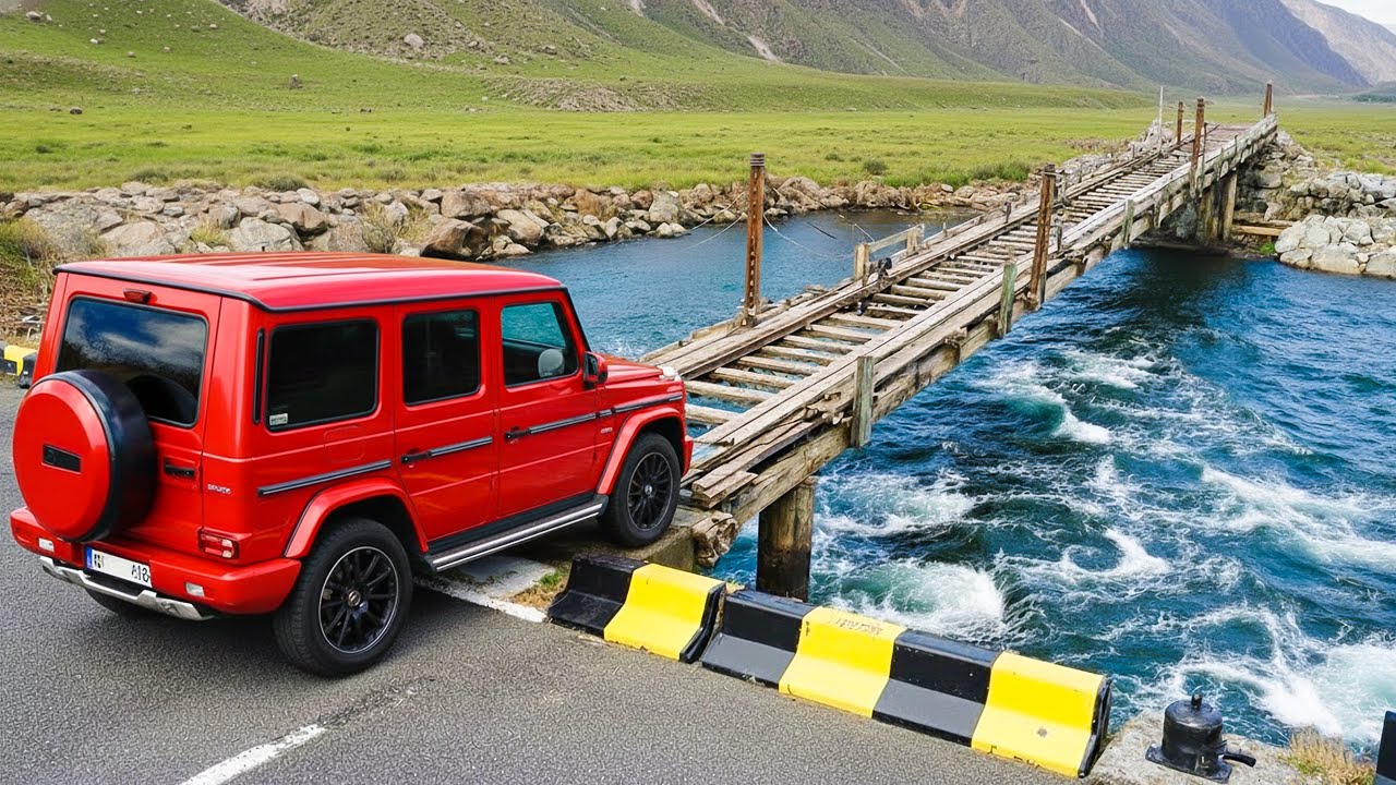 Cars vs Train Track Bridge Challenge #1 in BeamNG Drive!