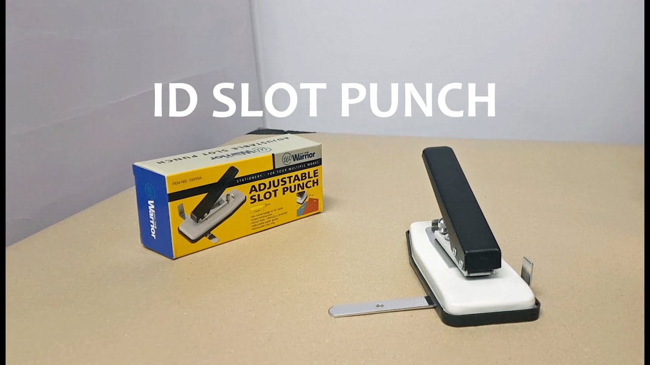 ID Slot Punch