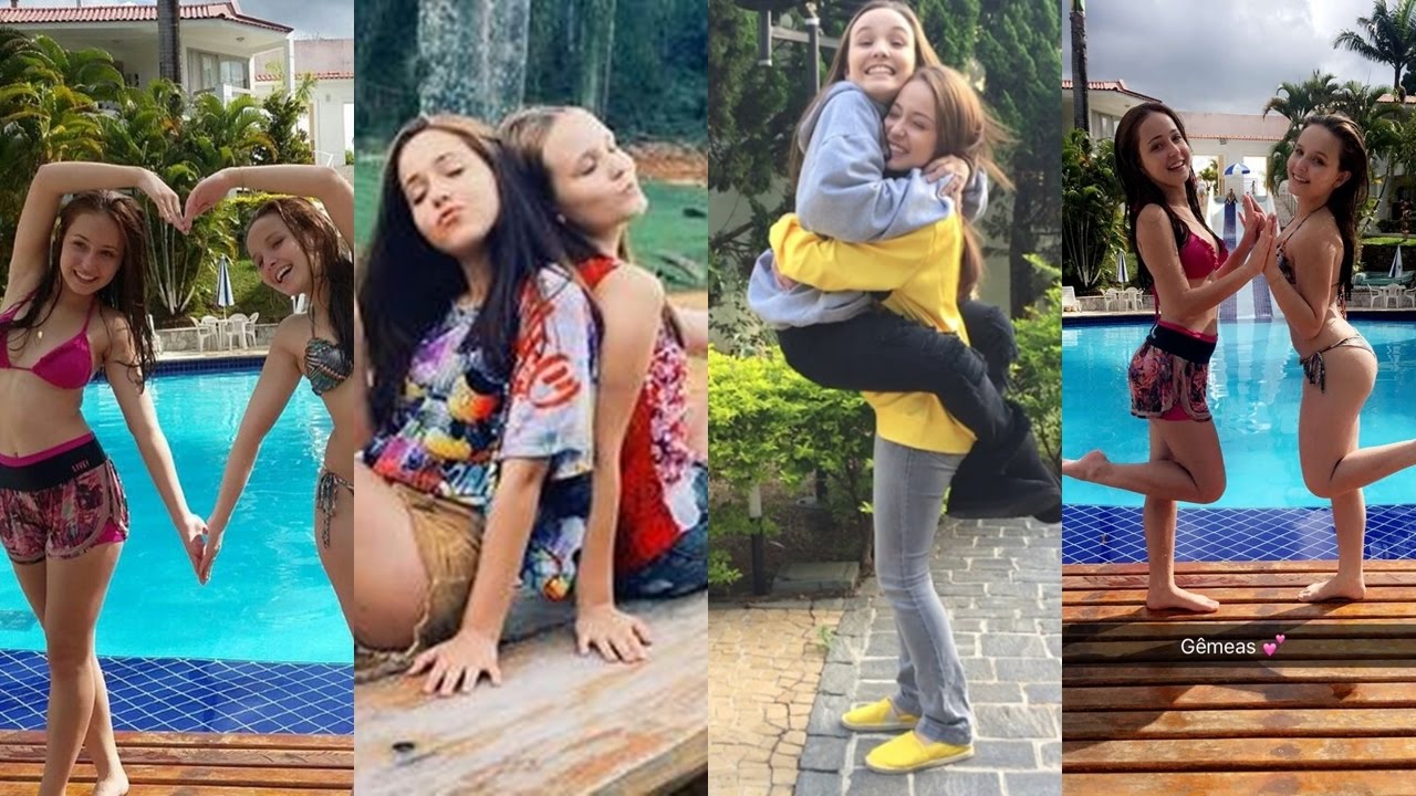 Larissa Manoela e Mharessa Fernanda (Dublê da Lari)