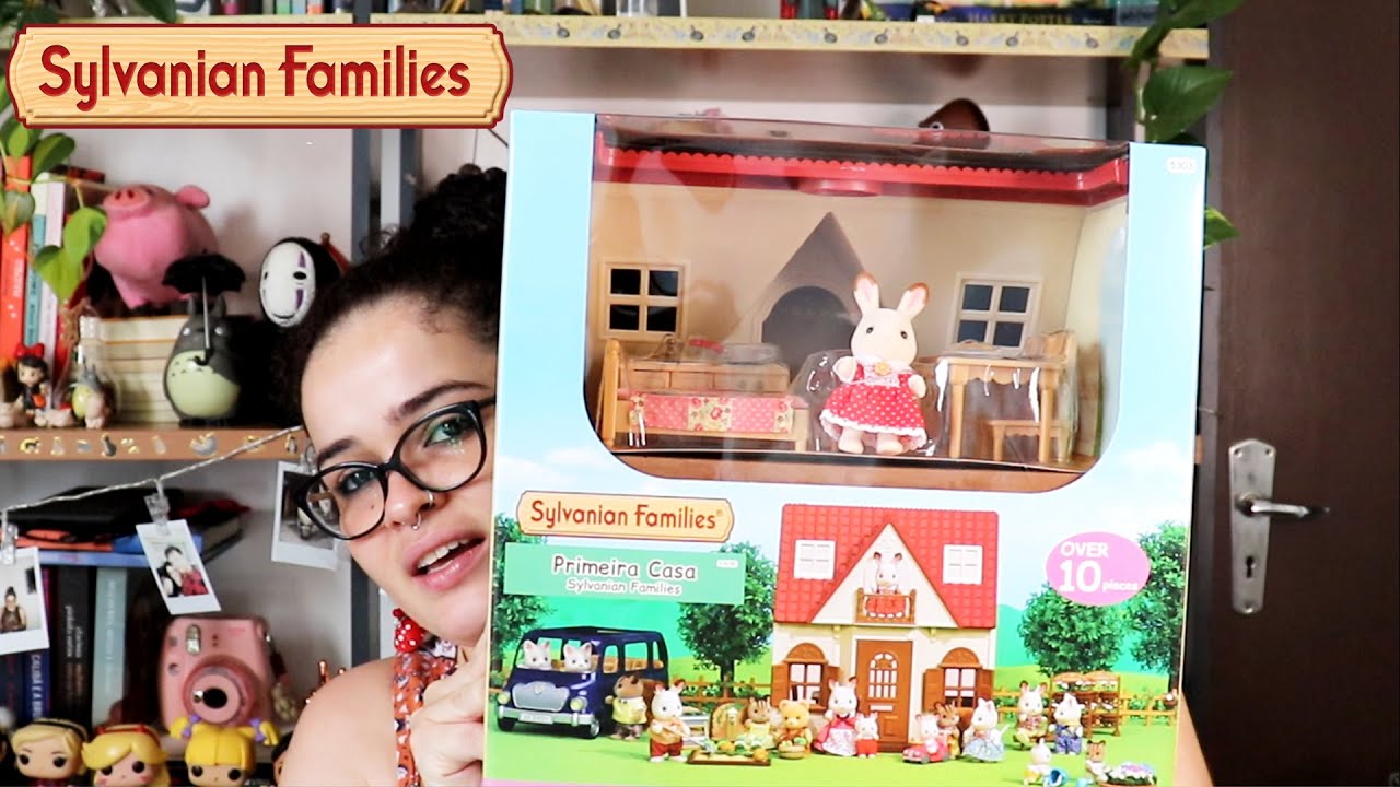 PRIMEIRA CASA SYLVANIAN FAMILIES (UNBOXING)