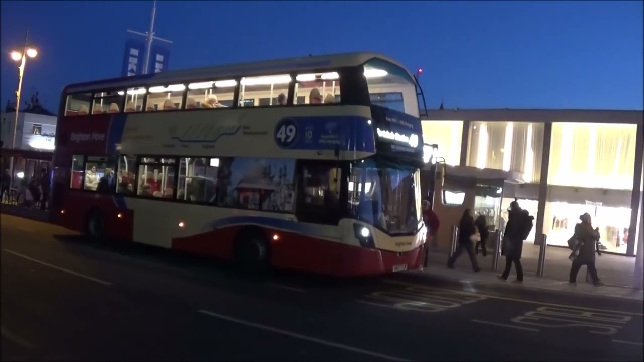 Buses in Brighton Churchill Square, 28th January 2026