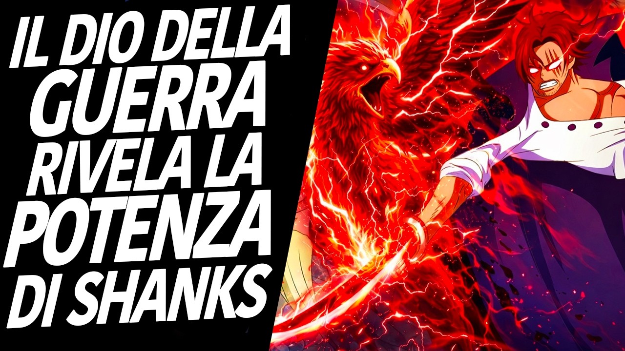 ONE PIECE 1175: SHANKS E L'ANTICO DIO che lo RENDE FORTISSIMO!
