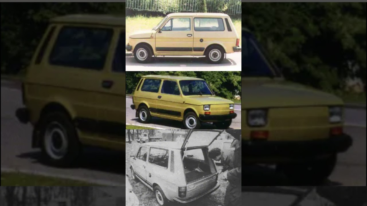Maluch Kombi?! 😲 Tego Polskiego Fiata 126p prawie nikt nie zna