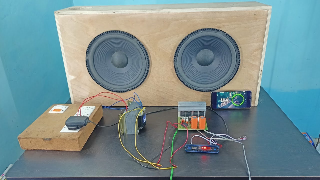 Ttc5200 Board sound Testing || 200 watt Amplifier board sound testing