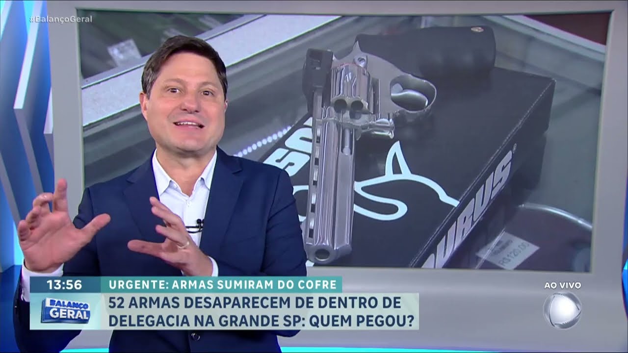 Quem abriu o cofre? 52 armas desaparecem de dentro de delegacia na Grande SP